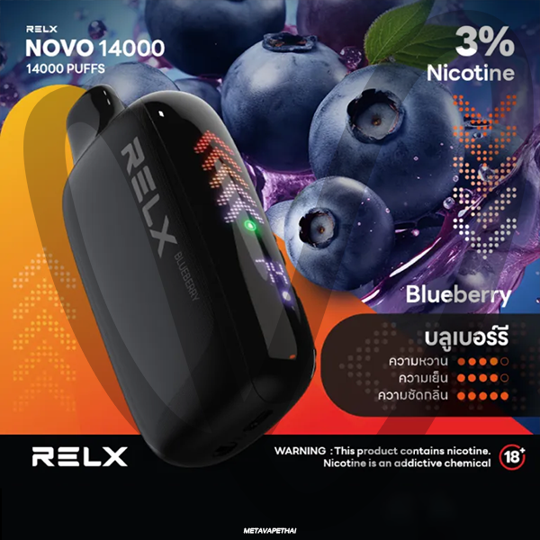 Relx Novo 14000 Puffs