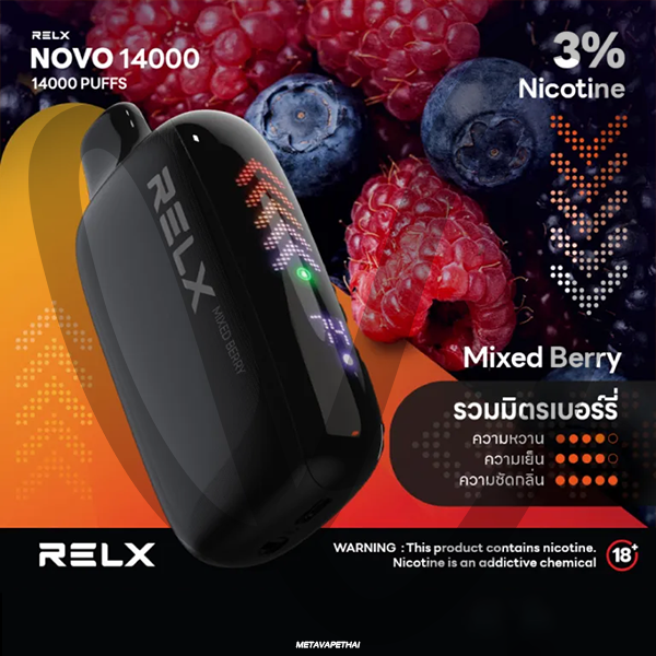 Relx Novo 14000 Puffs