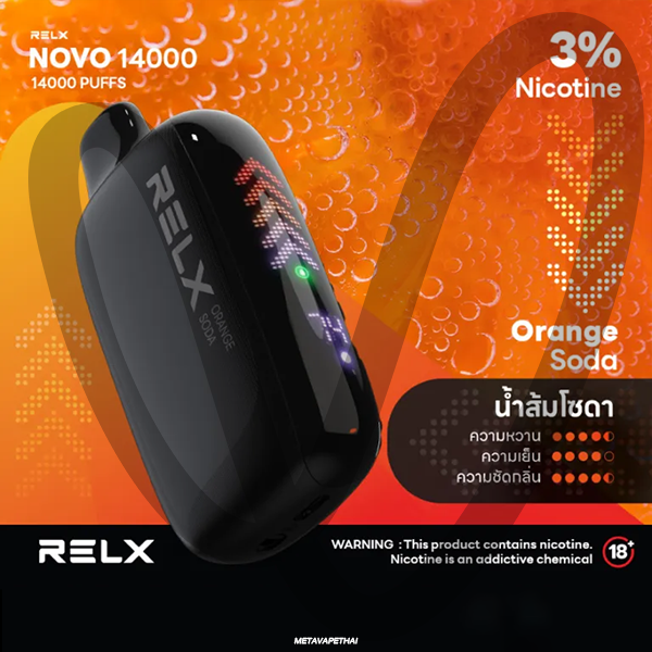 Relx Novo 14000 Puffs