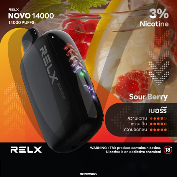 Relx Novo 14000 Puffs